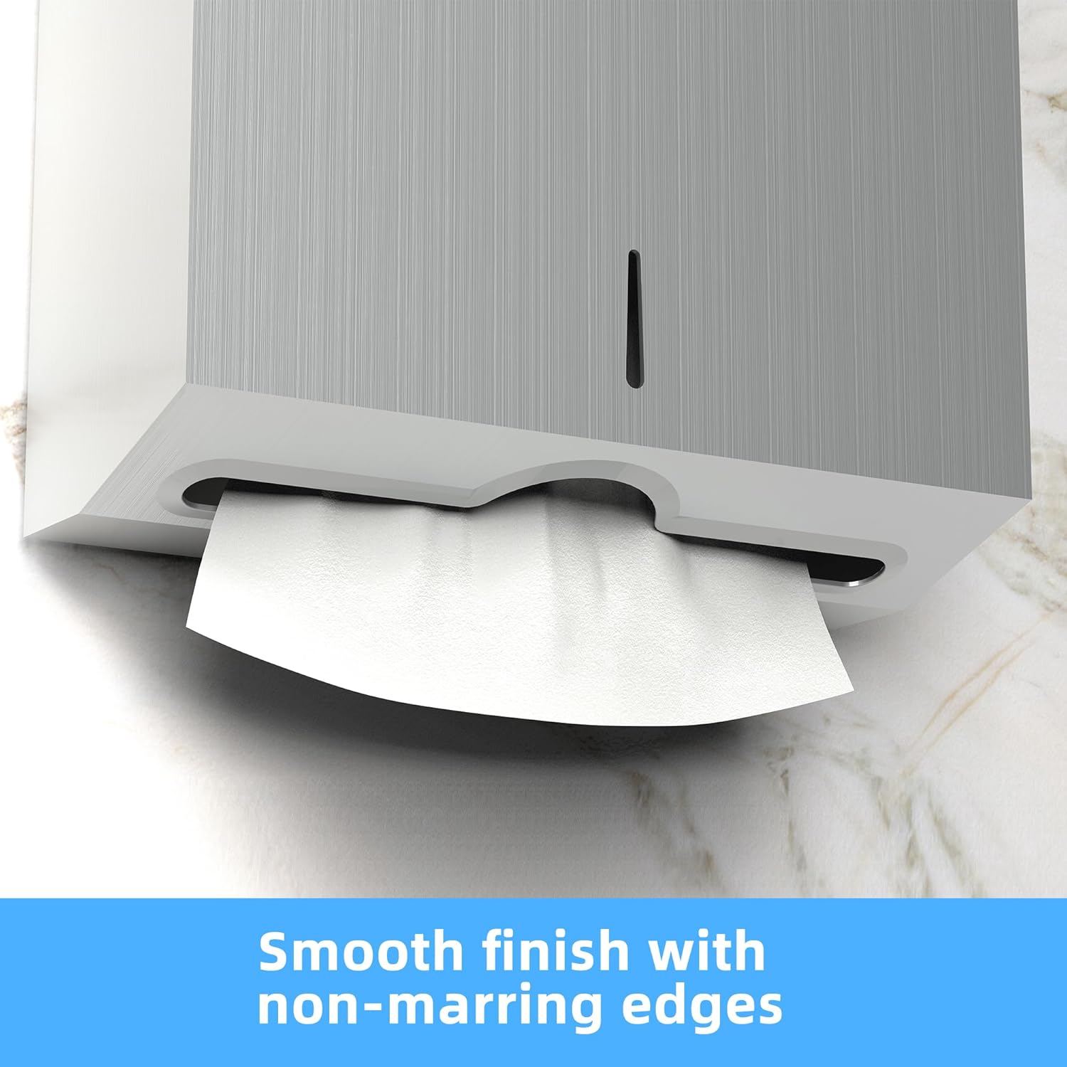 TOBEFORT Commercial Wall Mount Paper Towel Dispenser Large Capacity Rust-Proof