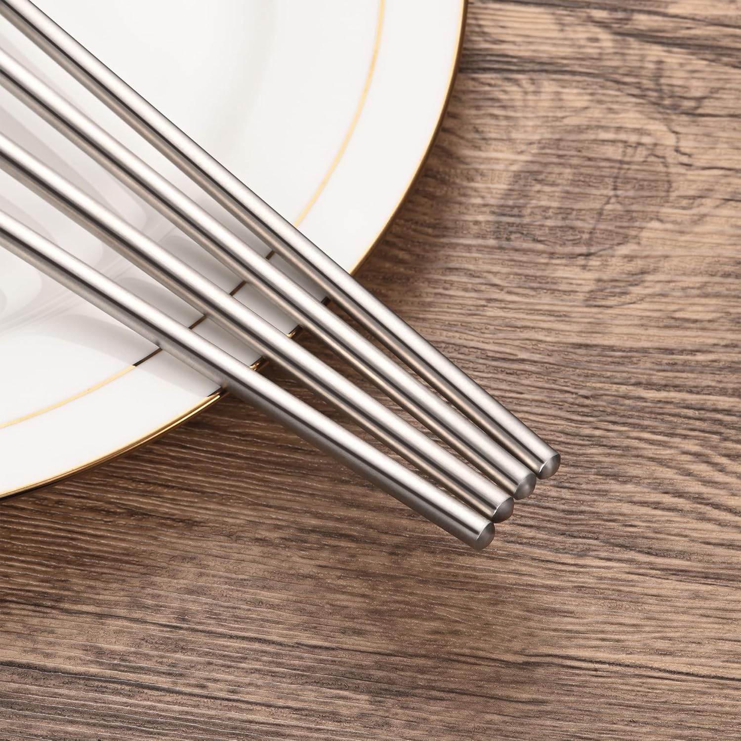 Premium 4-Piece Stainless Steel Pickle Fork Set for Kitchen Use