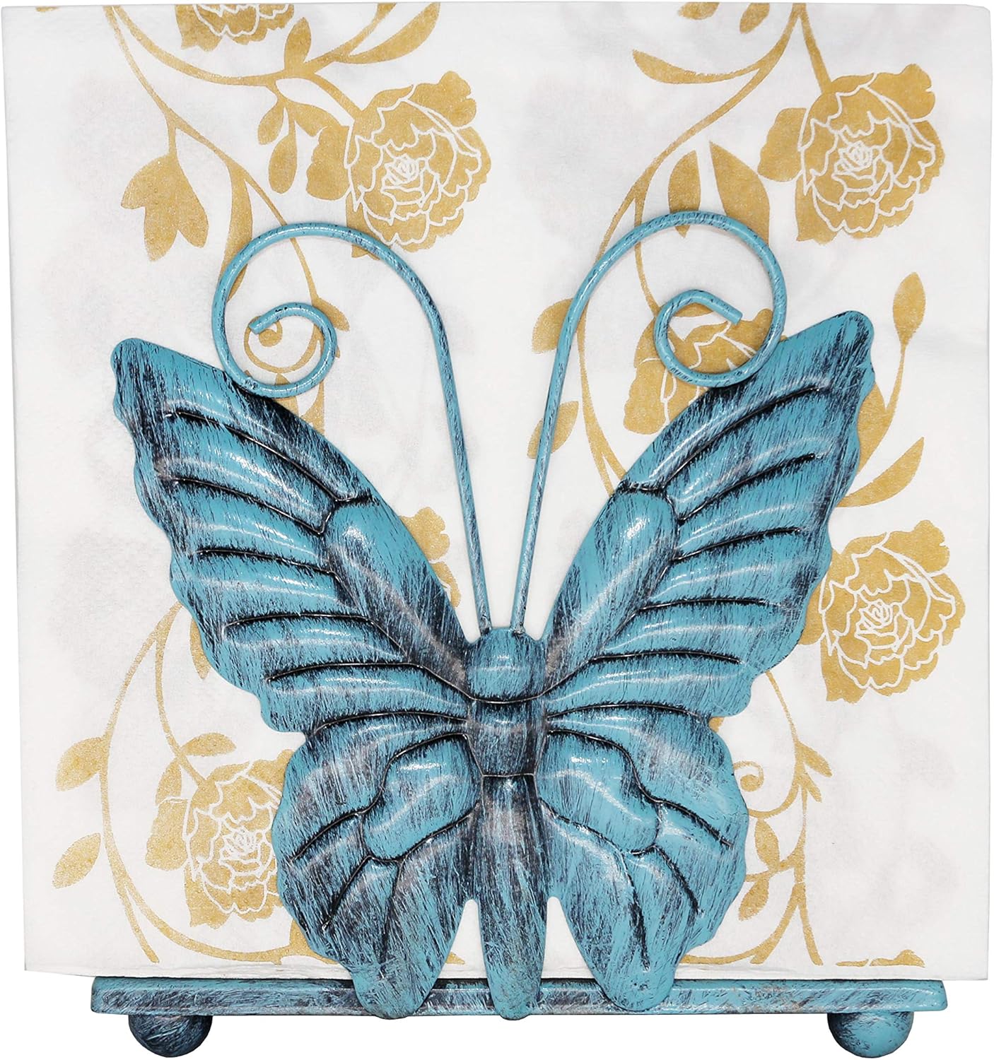 Butterfly Napkin Holder with Metal