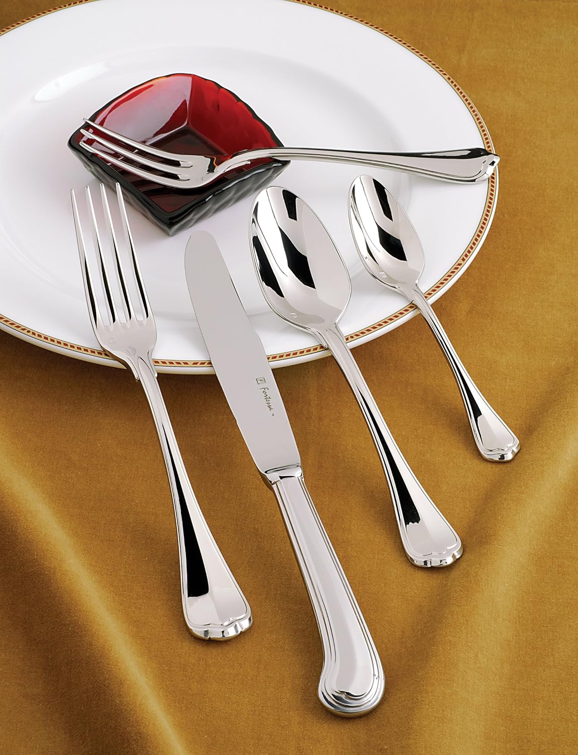 Fortessa San Marco 1810 Stainless Steel Dinner Fork Set of 12