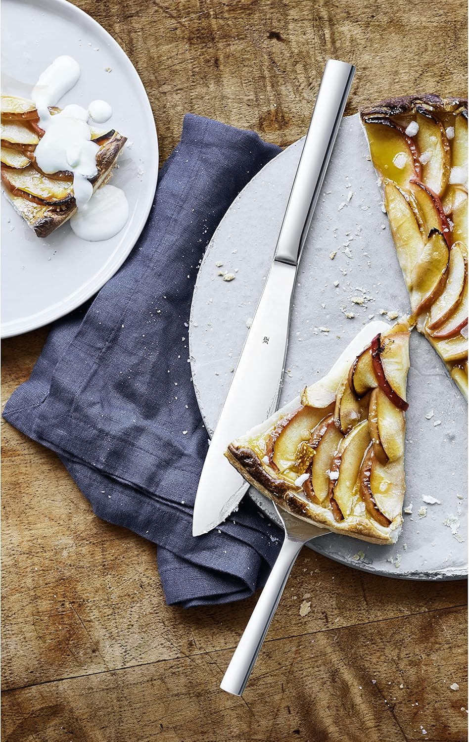 WMF Fruit Knife and Fork Set of 2 Stainless Steel Polished Perfect for Cutting Cakes and Pies