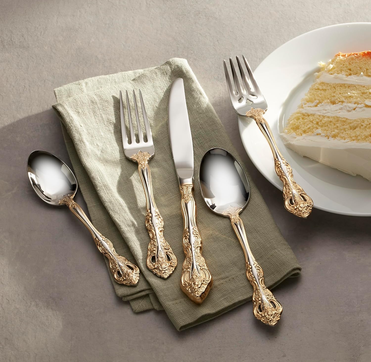 Oneida F100005A 5-Piece Flatware Set