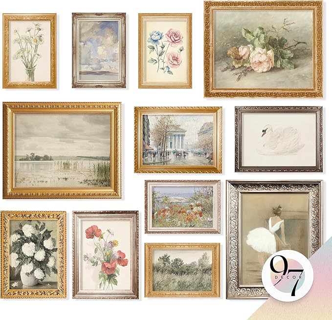 Vintage French Countryside Wall Art