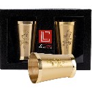 Wave Brass Tumbler