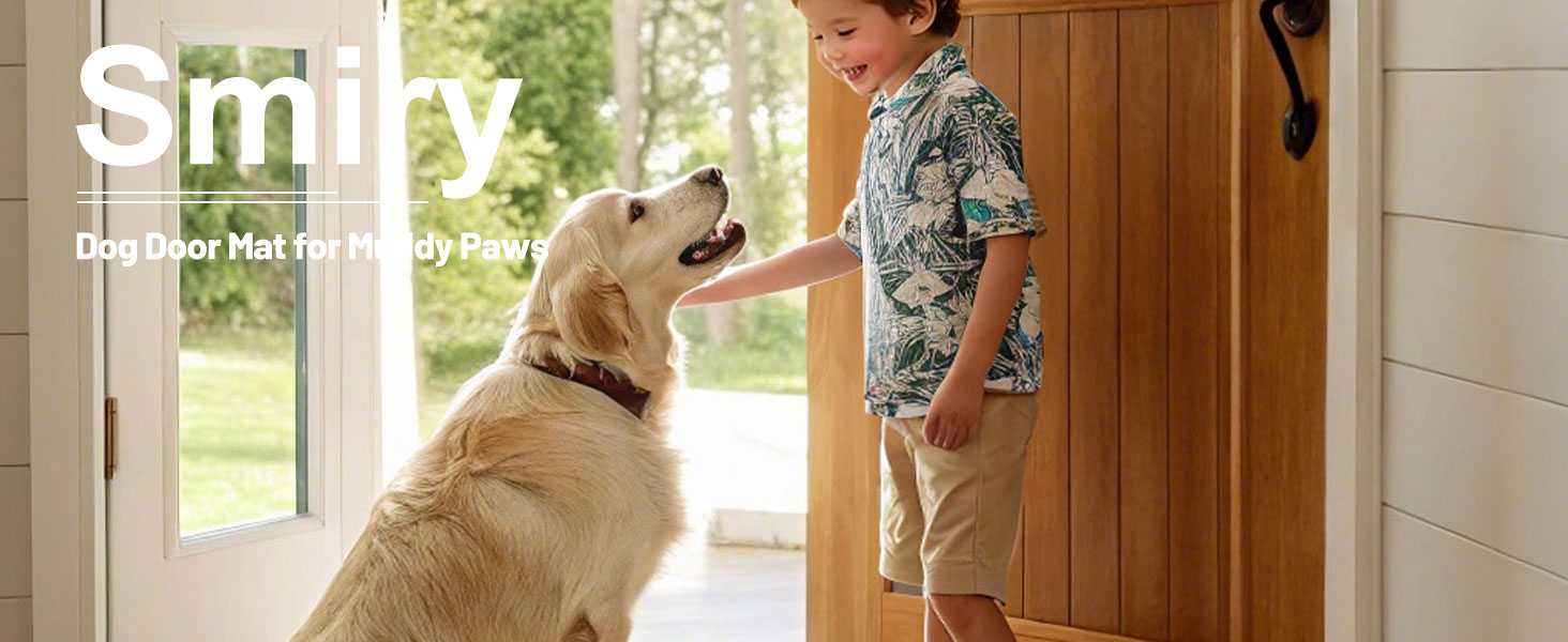 Smiry Dog Door Mat