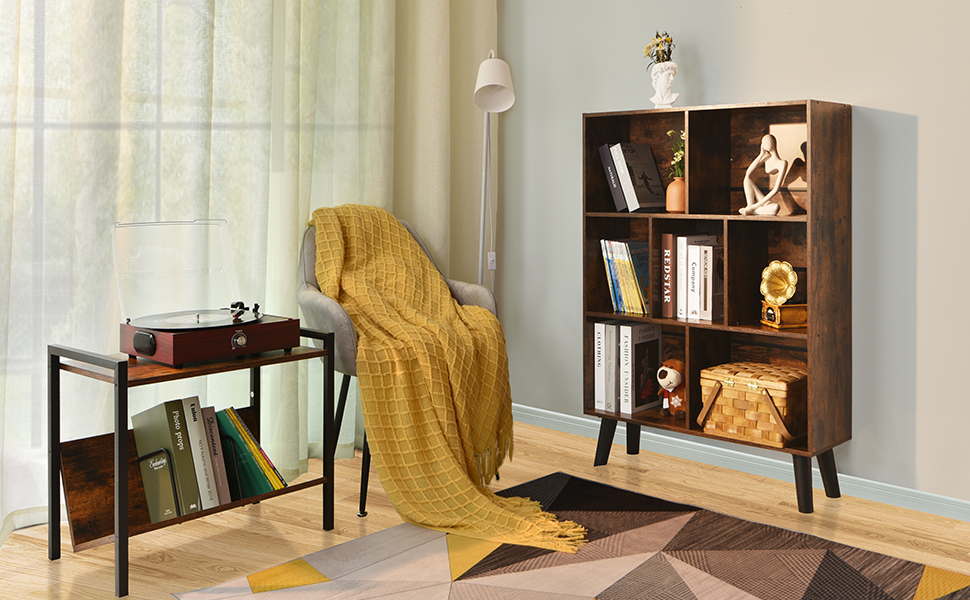 bookcases and book shelves