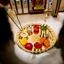 Brass Pooja Thali Set