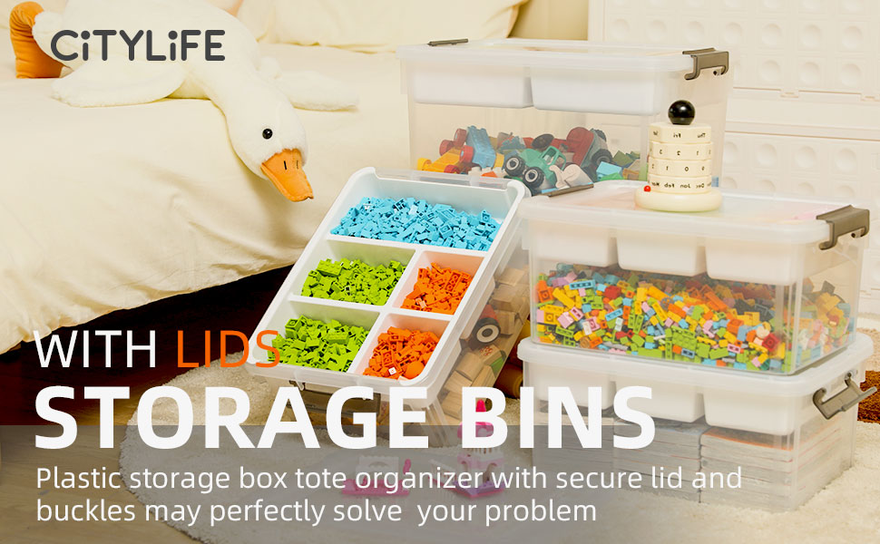 Plastic Storage Bins