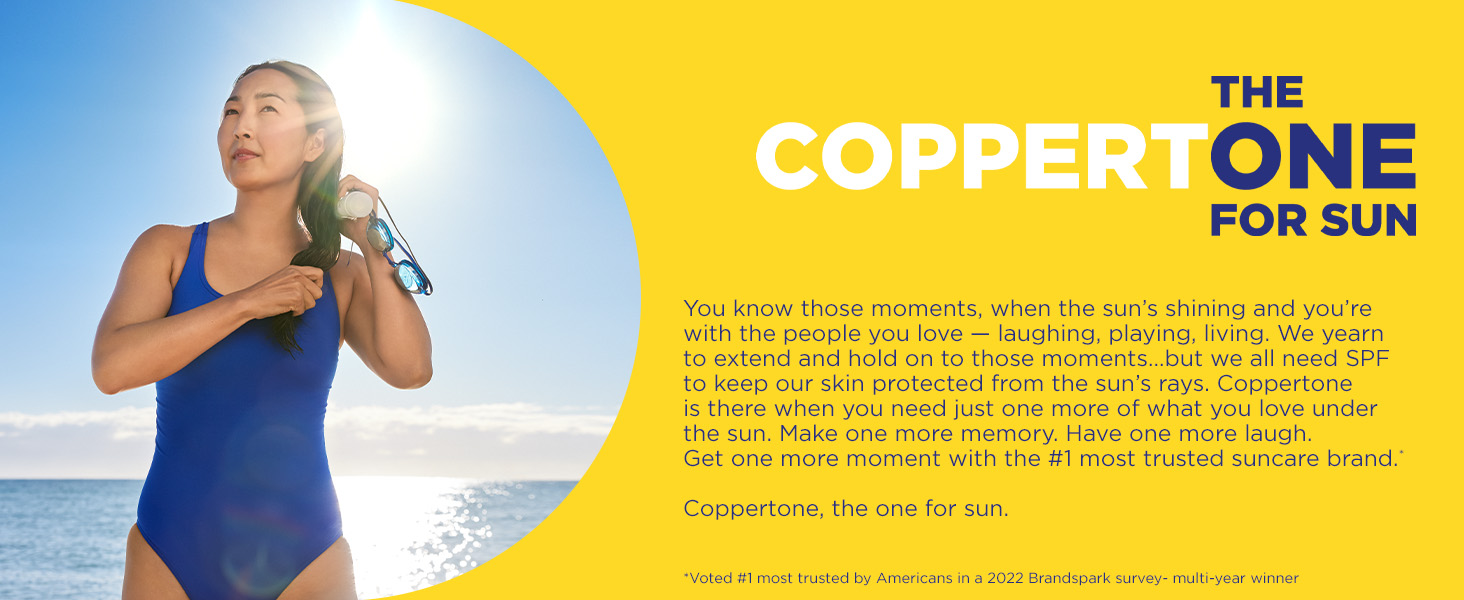 Coppertone the one for sun