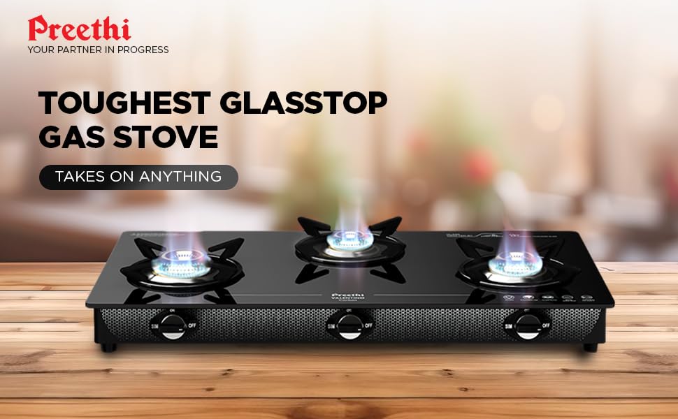 gas stove glasstop