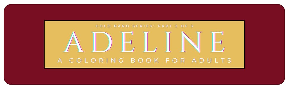Adeline Coloring Book For Adults