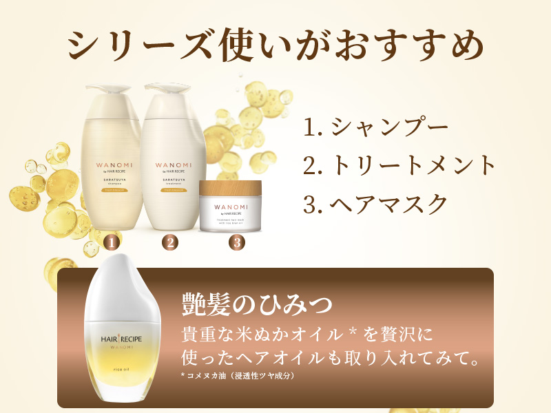 We recommend using the series