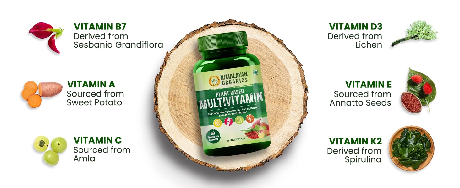 Plant based multivitamin