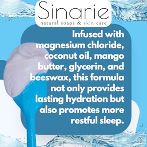 Sinarie Soaps & Skin Care Magnesium Body Butter Hydrate Nourish