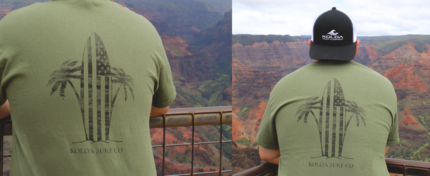 Koloa Surf Company Men's Fourth of July Heavyweight Tee Patriotic Collection