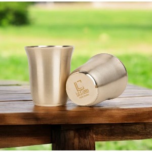 LeCasa - Kansa Curvy Glass Set Of 2 300ML Each