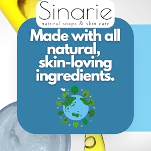 Magnesium butter by Sinarie Soaps made with all natural ingredients.